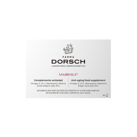 Farma Dorsch Sambhala Suplemento Antiedad 30 cápsulas